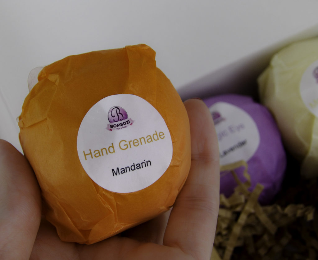 ORGANIC ATHOME SPA NIGHT Handmade, Organic Bath Bombs GIFT SET by