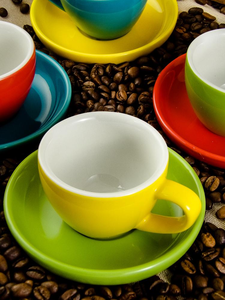 Gifts For Foodies Easy Living Goods Espresso Cups and Saucers Set