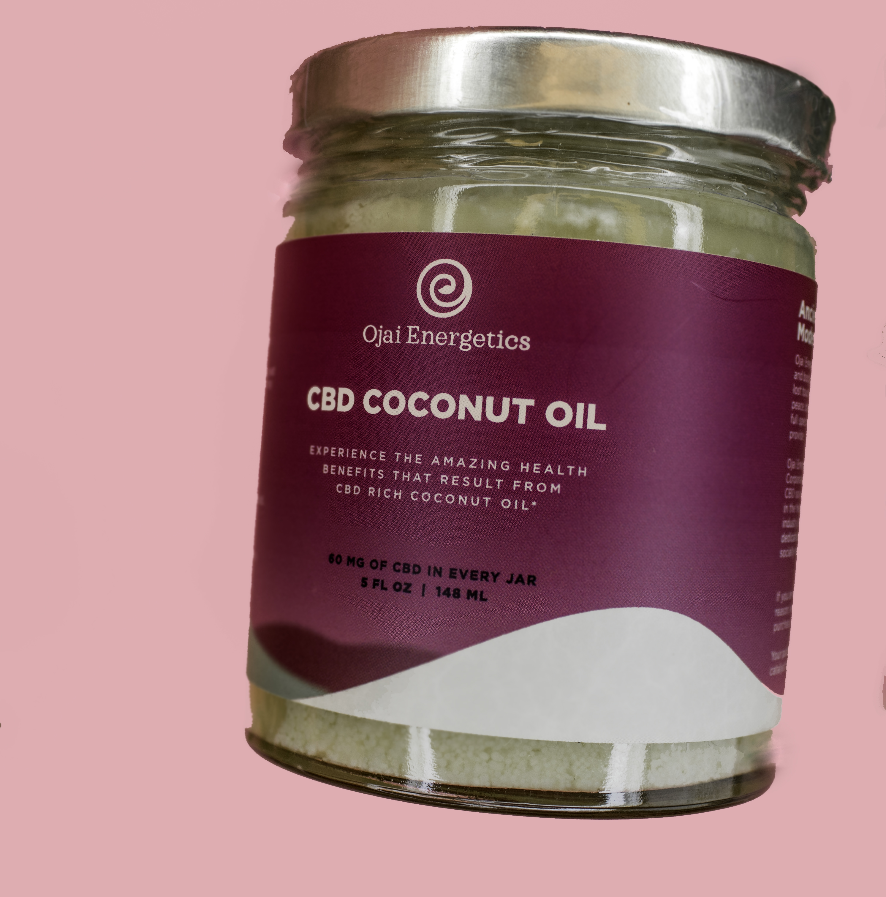 Coconut Oil gets a Glow Up Ojai Energetics CBD Coconut Oil * Style Chicks