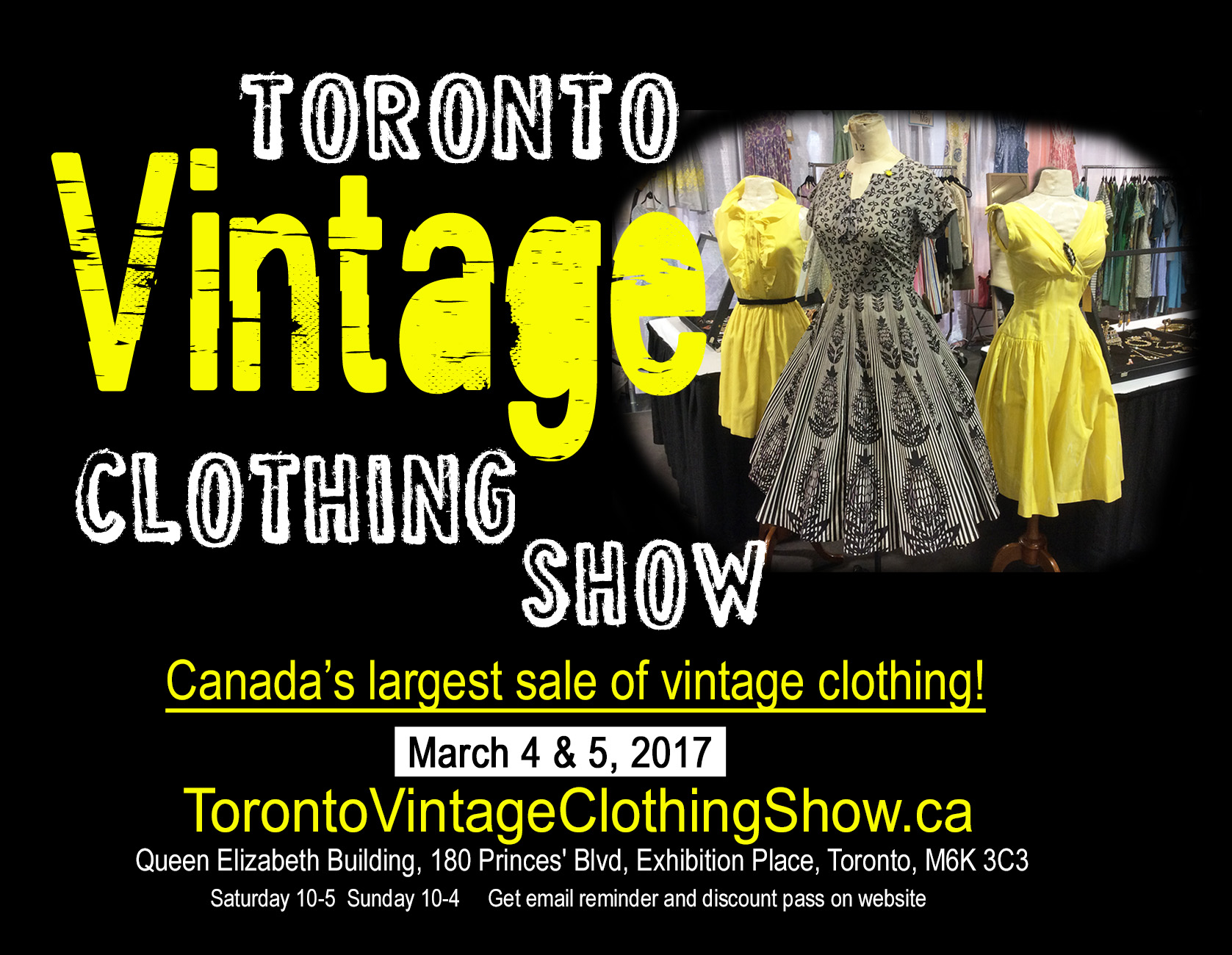 Toronto Vintage Clothing Show