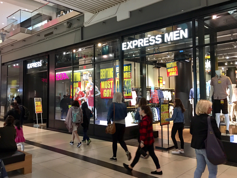 Store Closing What’s on Sale at the Express Liquidation Sale