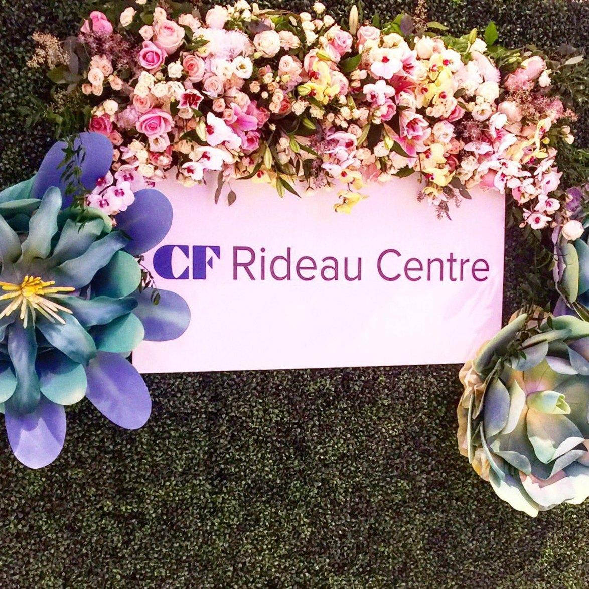 Celebrating The New CF Rideau Centre Style Domination