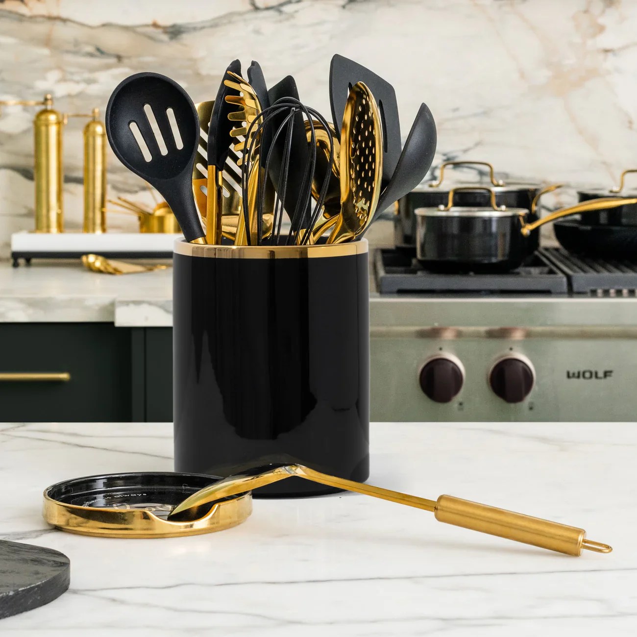 Black and Gold Kitchen Bundle