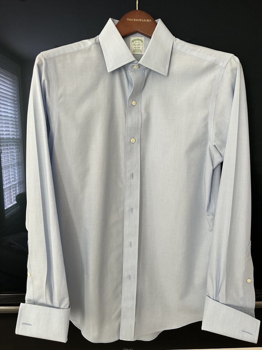 15/33 Brooks Bros Slim Fit Dress Shirt Styleforum