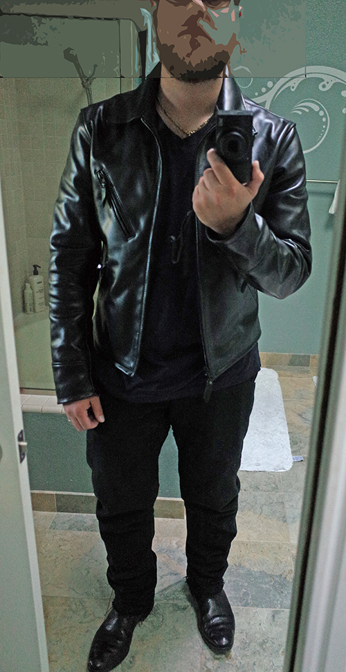 For Sale JOHNSON Leathers Custom Jacket Best for a 44 Oneoff