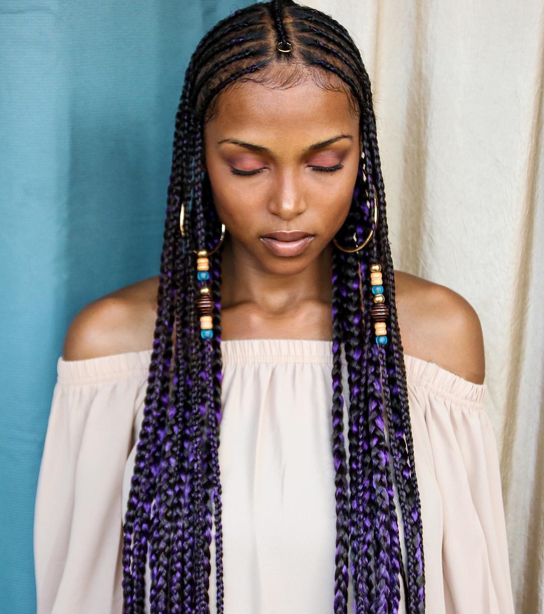 Long Cornrow Braids Are Still Trending And They Are OhSoExotic! Get On It! Style Rave