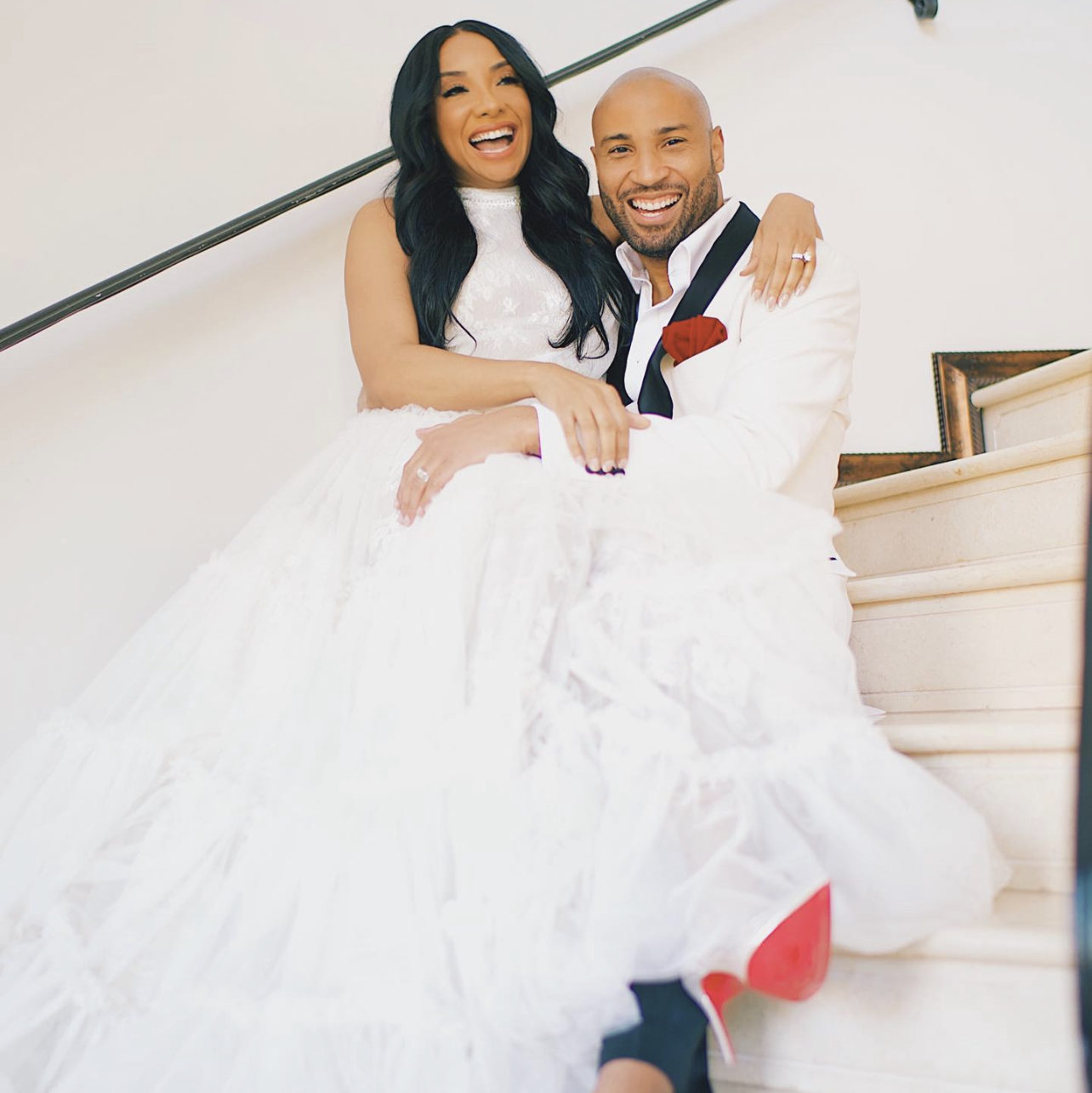 Shelea Frazier & Philip McDonald Got Married In An Intimate Ceremony