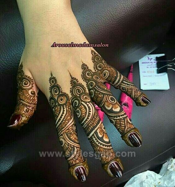 Beautiful Easy Finger Mehndi Designs 20212022 Styles