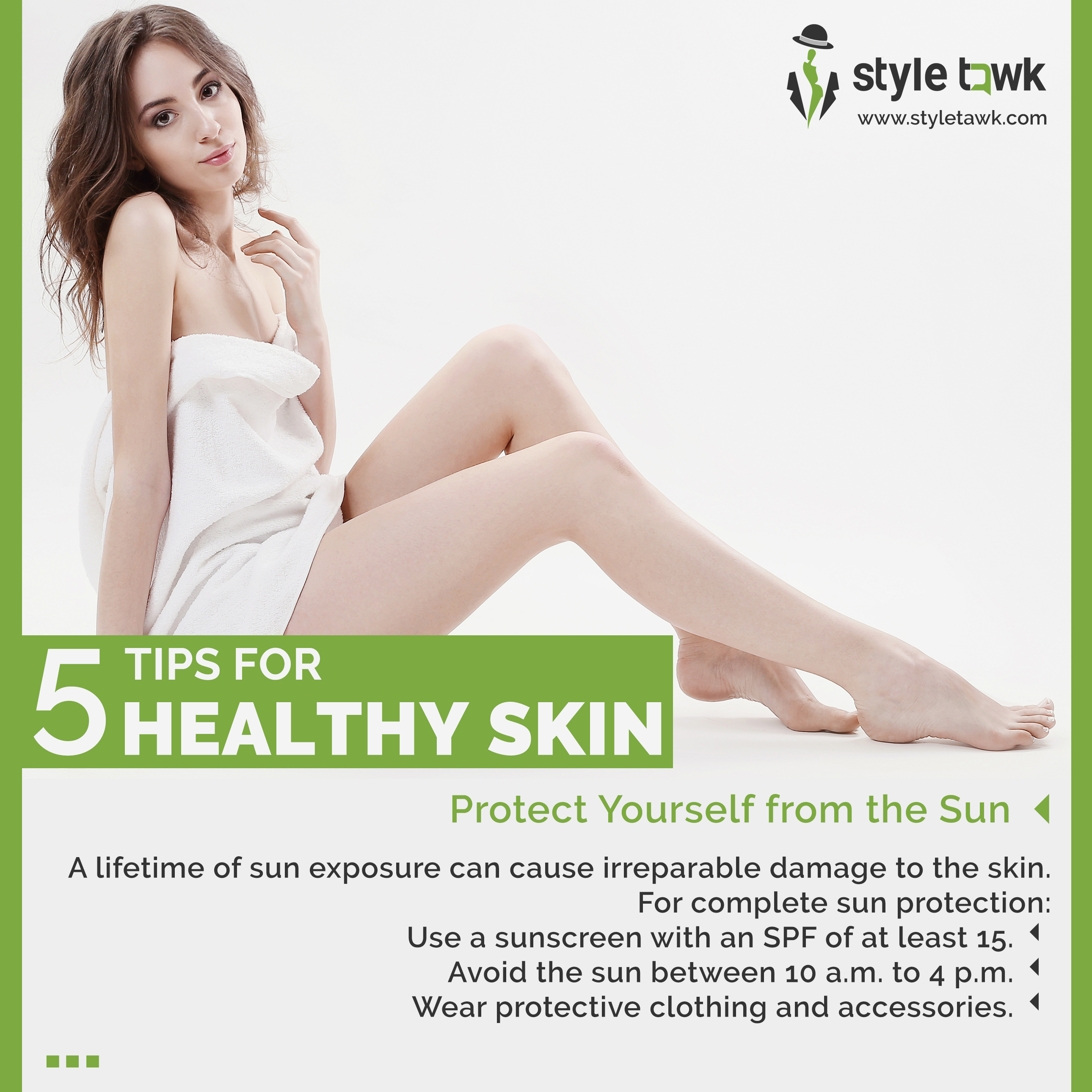 5 Tips for Healthy Skin StyleTawk
