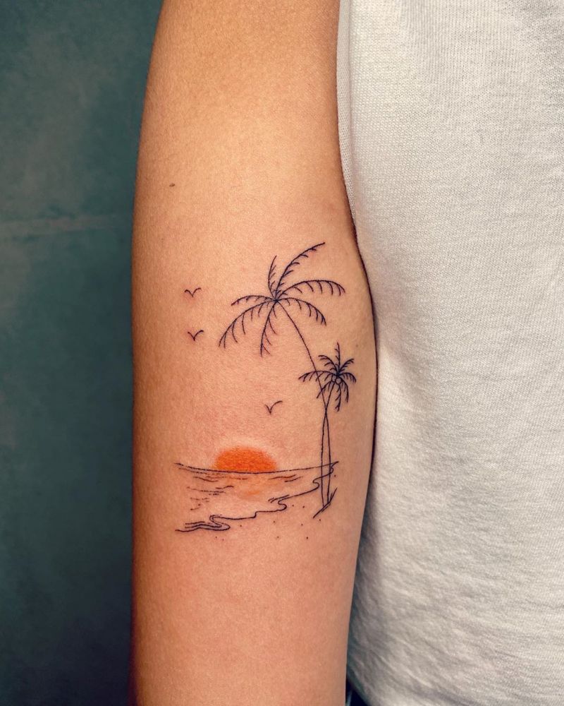 30 Pretty Beach Tattoos Hope To Inspire You | Style Vp | Page 7 1000_x_800_jpg
