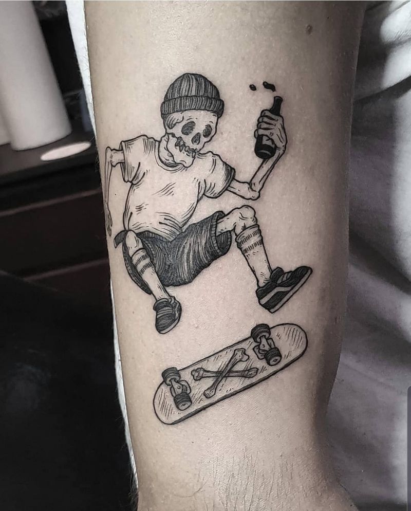 30 Creative Skateboard Tattoos You Can Copy | Style Vp | Page 4 994_x_800_jpg