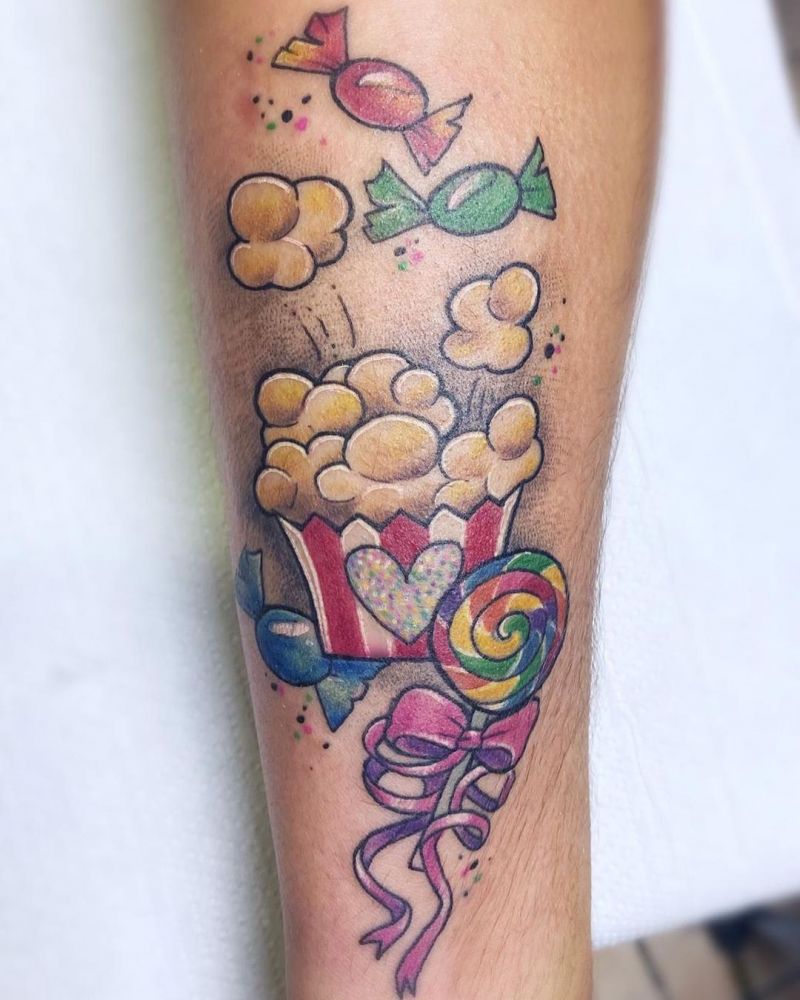 30 Pretty Popcorn Tattoos You Can Copy Style VP Page 9