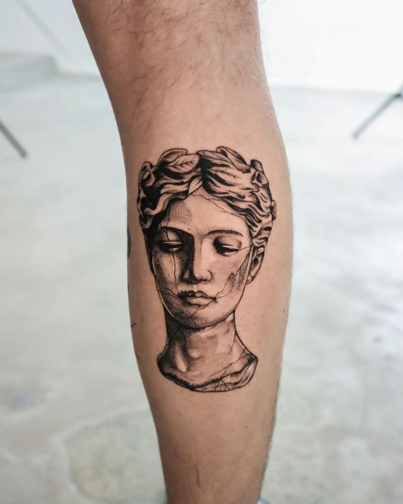 30 Pretty Statue Tattoos You Will Love Style VP Page 18