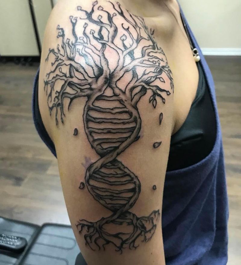 30 Unique Dna Tree Tattoos You Can Copy | Style Vp | Page 16 881_x_800_jpg
