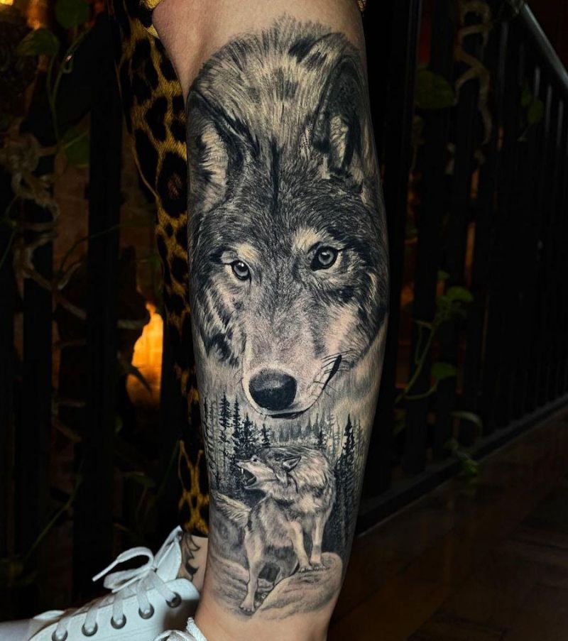 30 Gorgeous Lobo Tattoos You Must See | Style Vp | Page 30 903_x_800_jpg