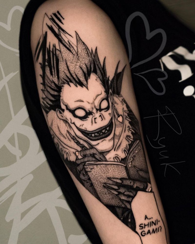 30 Unique Deathnote Tattoos You Must Love | Style Vp | Page 14 999_x_800_jpg