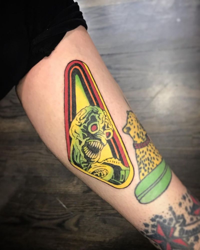 30 Unique Pinball Tattoos You Must Love Style VP Page 2