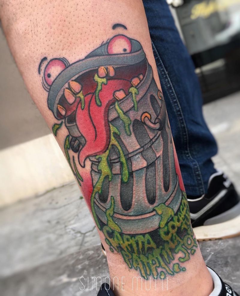 30 Unique Trash Can Tattoos You Must Love | Style Vp | Page 28 986_x_800_jpg