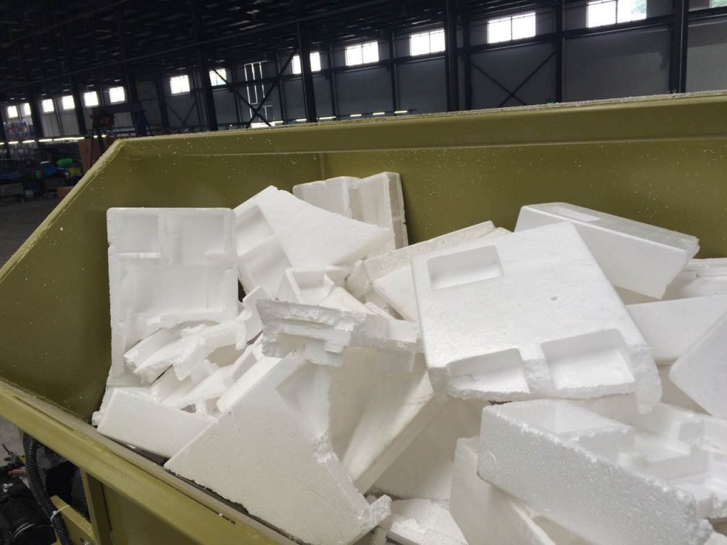 Styrofoam Recycling Densifier in the United States GREENMAX Styrofoam