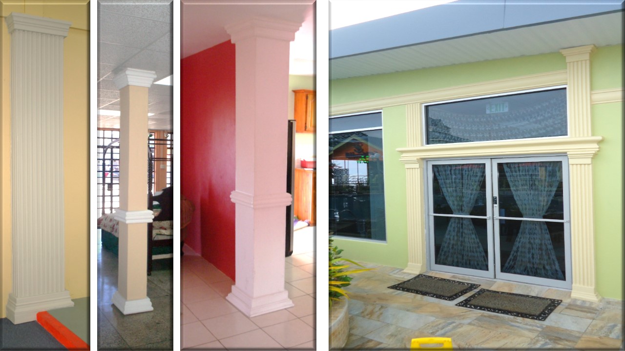 Styroforms Limited Mouldings Trinidad and Tobago Columns