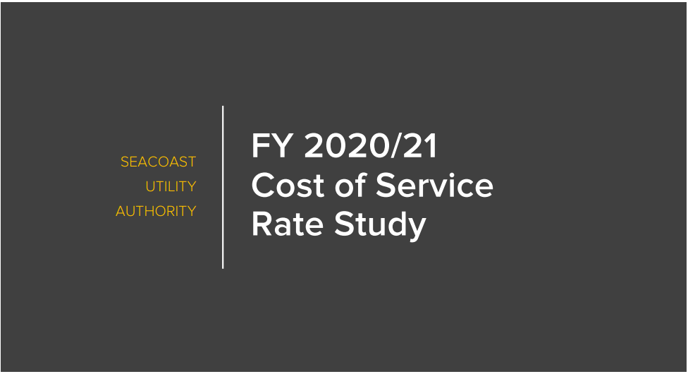 SUA Rates Seacoast Utility Authority