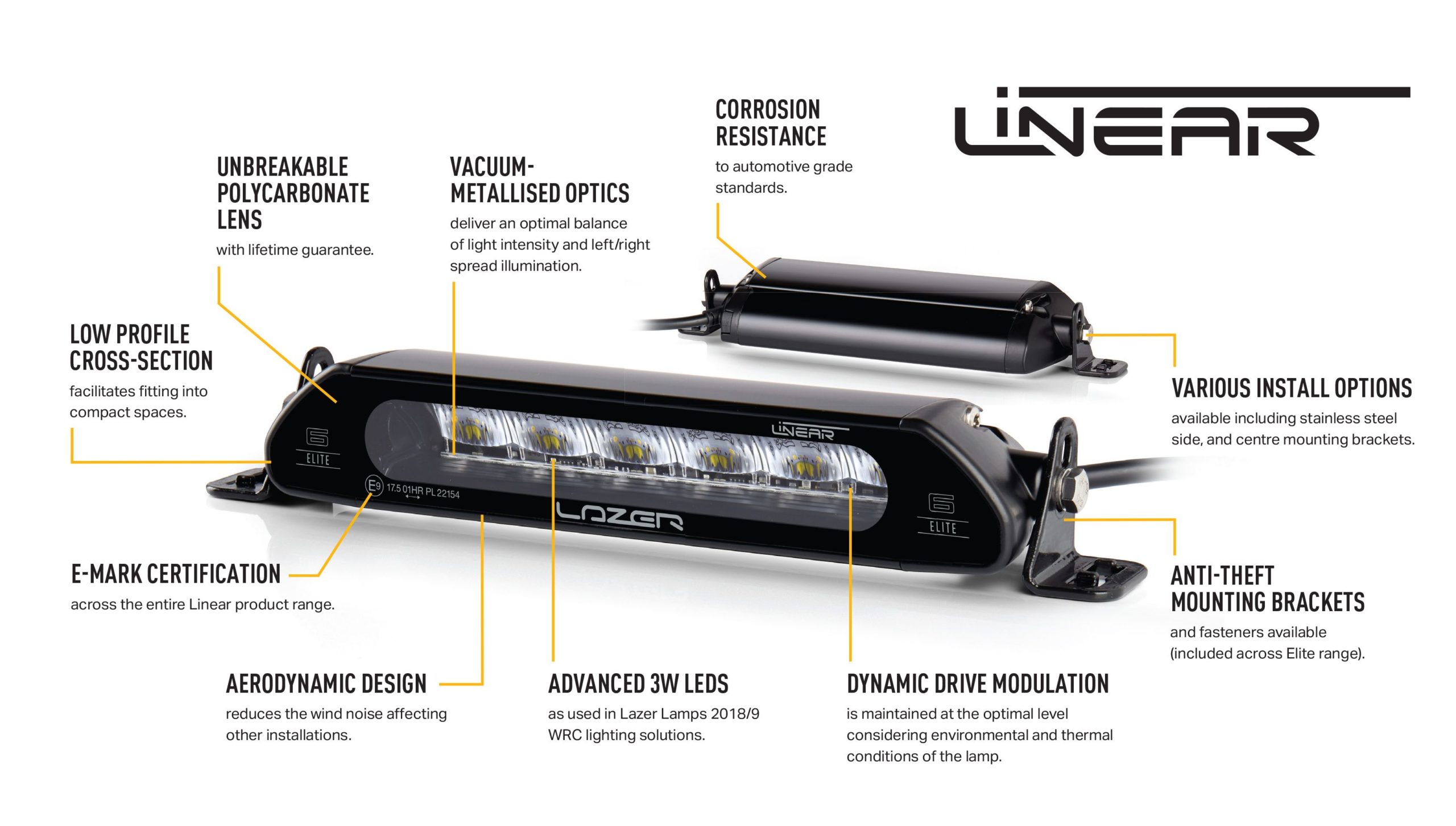 Lazer Lamps Linear 12 Elite SubaXtreme