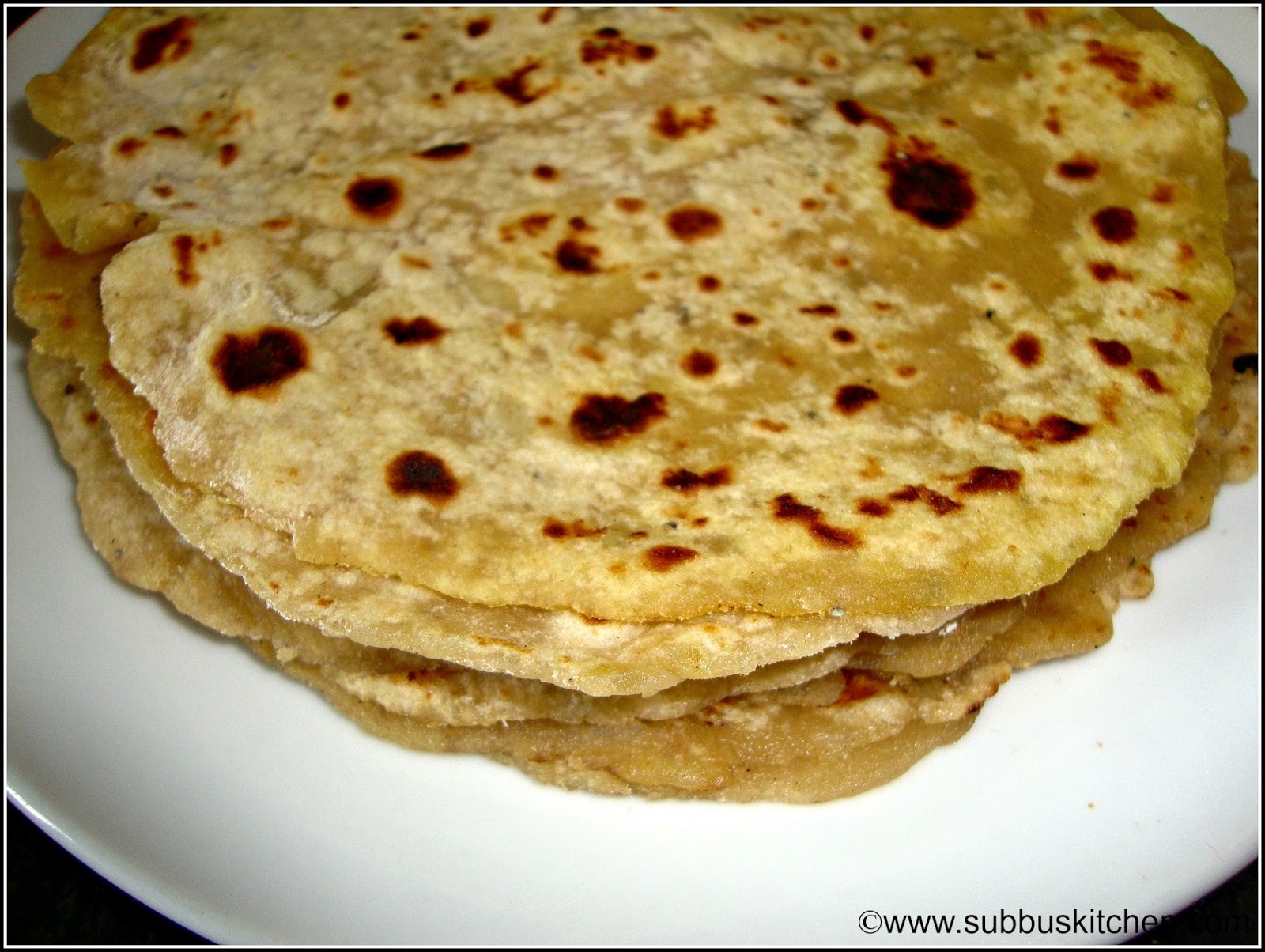 Sweet Potato Sweet Roti Subbus Kitchen