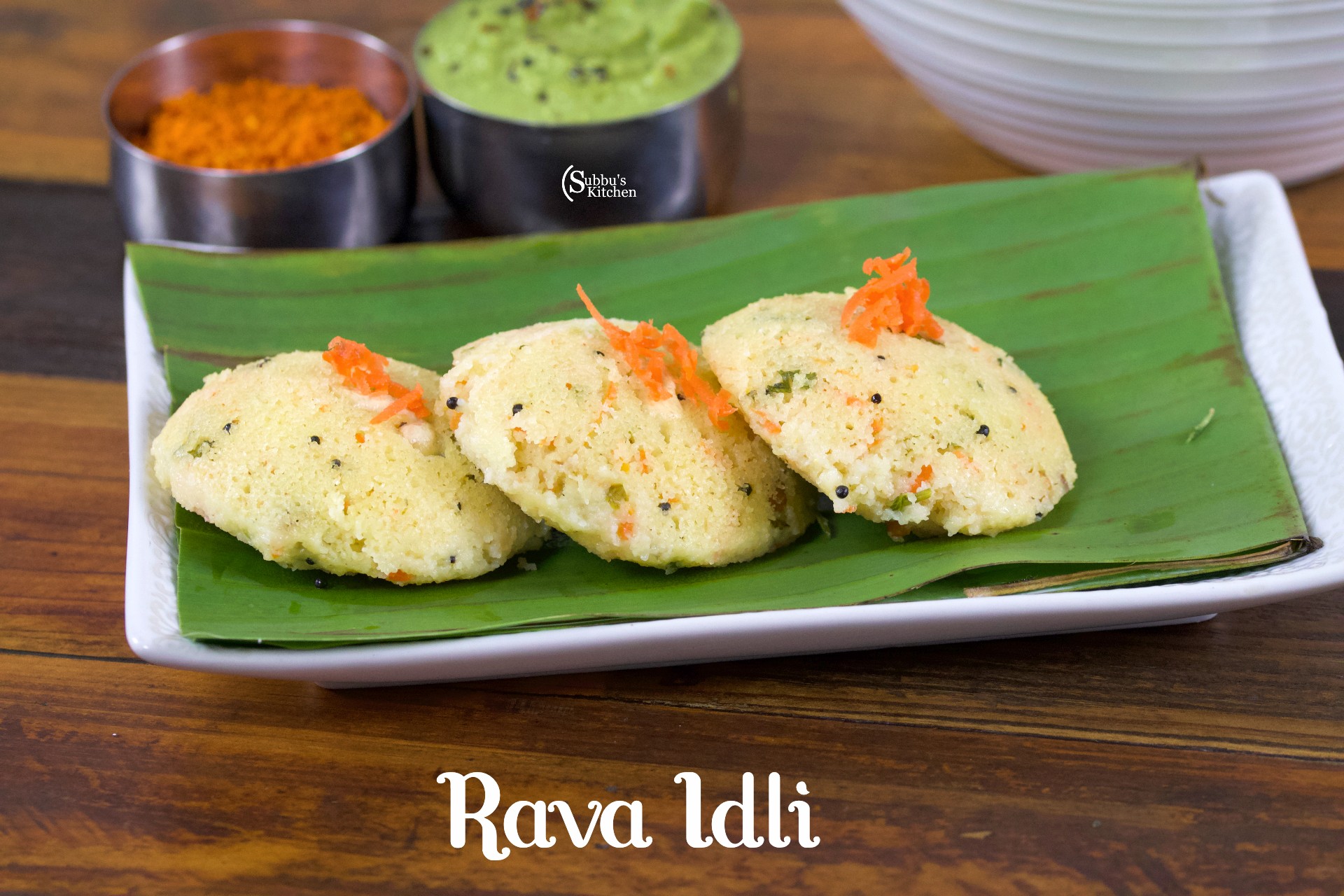 Rava Idli Instant Rava Idli Sooji Idli Recipe Subbus Kitchen