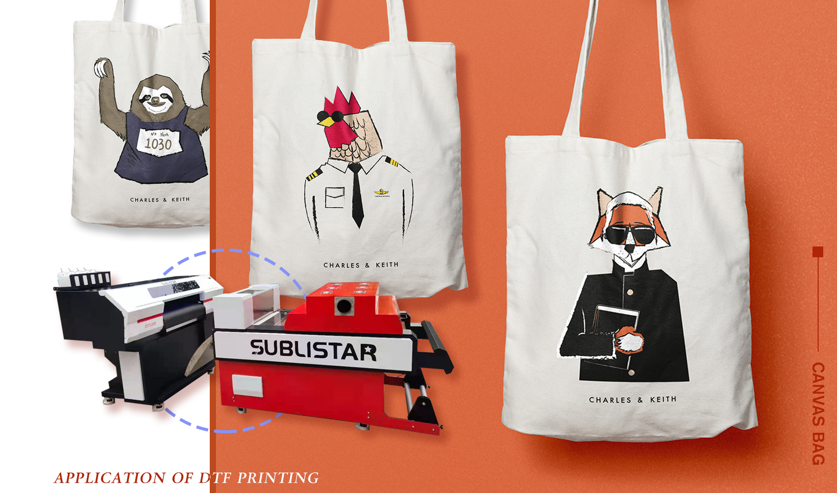 DTF Canvas Bag Sublistar