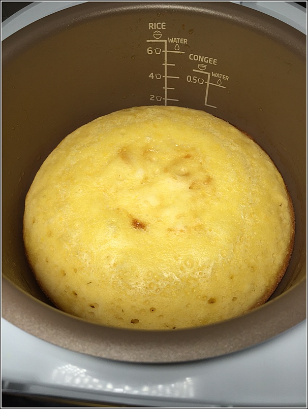 Rice Cooker Cakes Baked Sweet Corn Cake ⋆ Home is where My Heart is