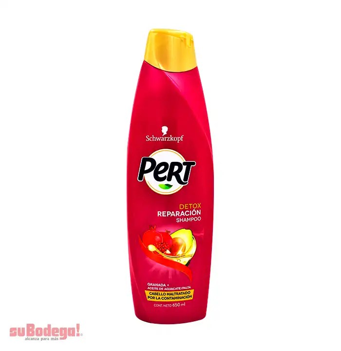 Shampoo Pert Antiox 650 ml. suBodega! alcanza para más
