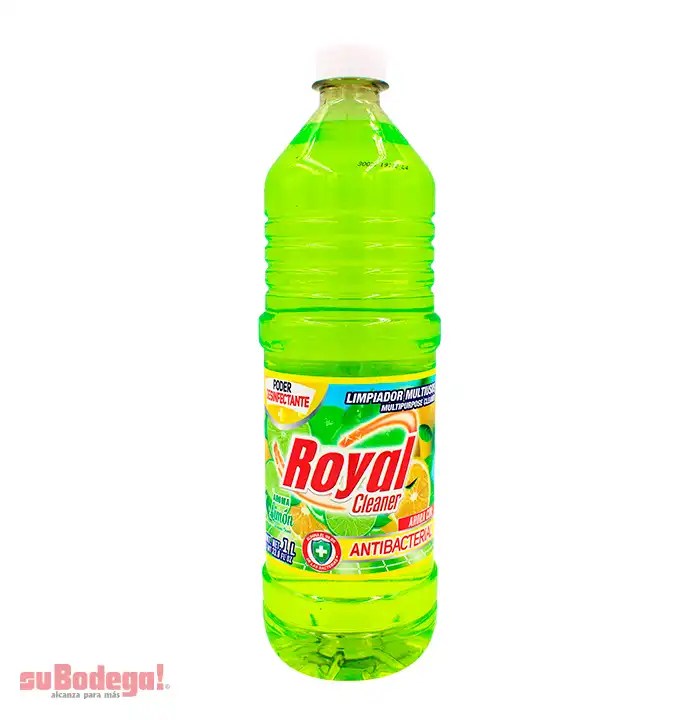Limpiador Royal Cleaner Limón 1 lt. suBodega! alcanza para más
