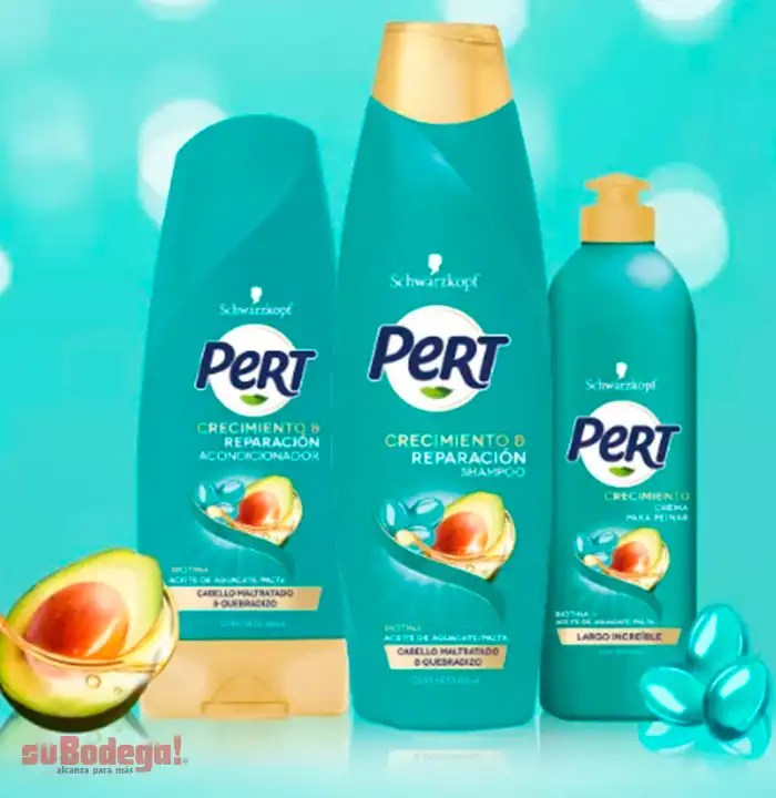 Shampoo Pert Crecimiento & Reparación 650 ml. suBodega! alcanza para más