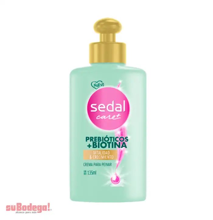 Crema para Peinar Sedal Prebióticos + Biotina 135 ml. suBodega