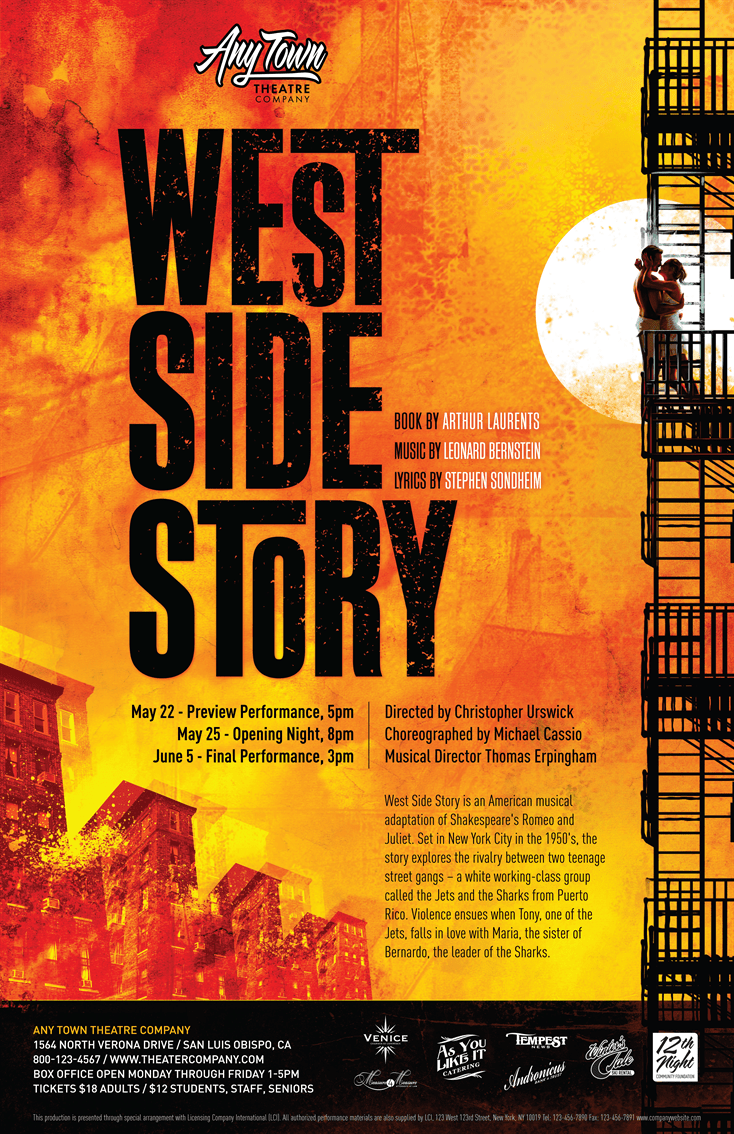 Customize Your West Side Story Poster Design