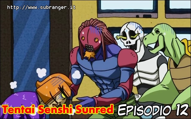 Mostruosi incontri al buio Sunred 12 Italian Sentai Subranger
