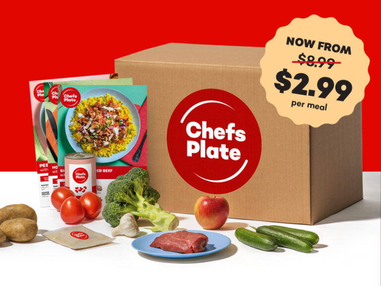 Chefs Plate Only 2.99 per Serving Subscription Box Lifestyle