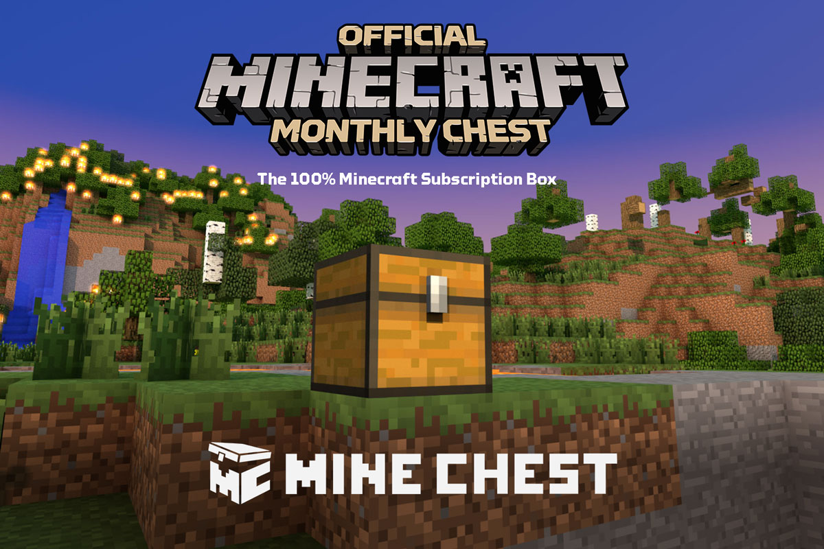 Official Minecraft Subscription Box "Mine Chest" Now Available
