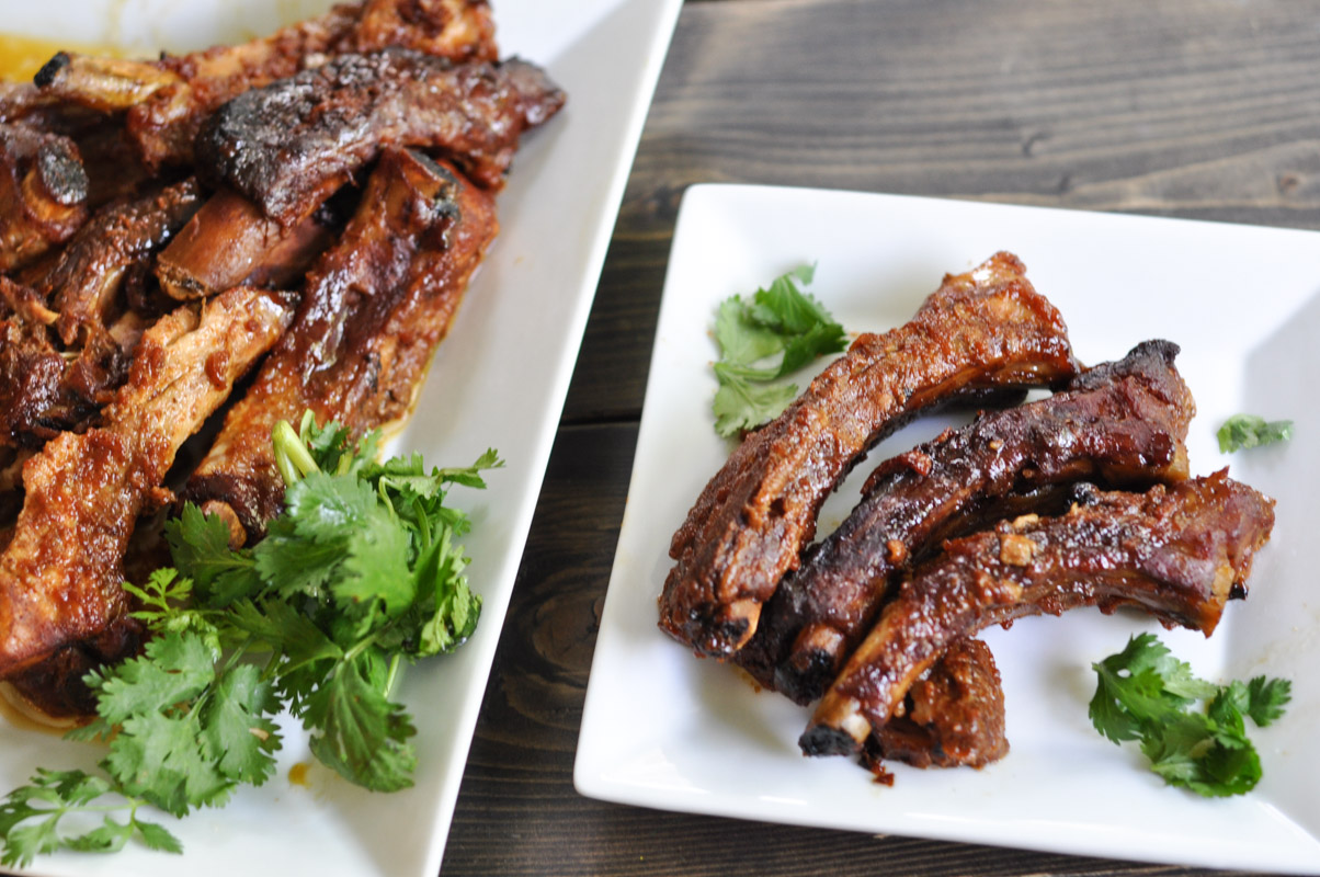 Maple Glazed Slow Cooker Ribs Suburble