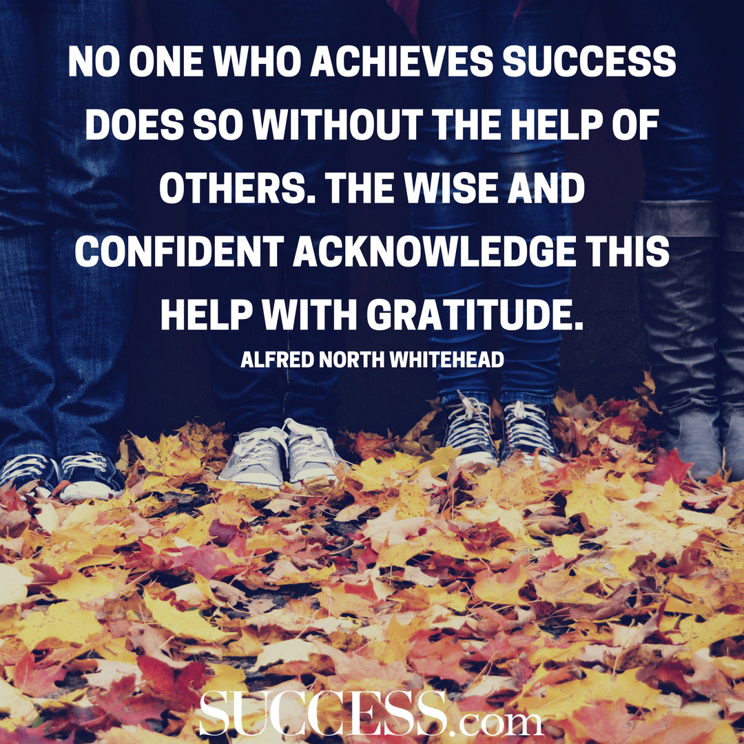 13 Quotes for an Attitude of Thankfulness SUCCESS