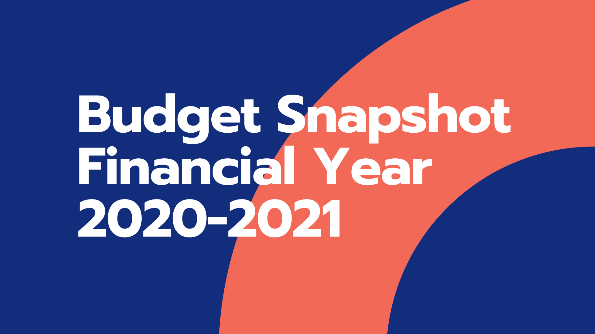 Budget Snapshot 202021 Points to be Noted Succinct FP