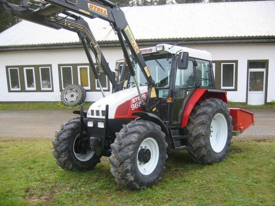 Steyr 968 A allrad mit frontlader