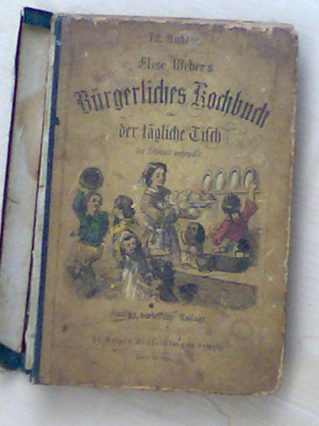 antike kochbücher über 100 jahr alt