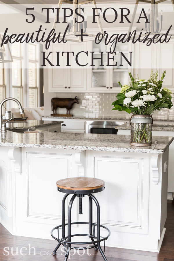 5 BEAUTIFUL AND FUNCTIONAL KITCHEN ORGANIZATION IDEAS