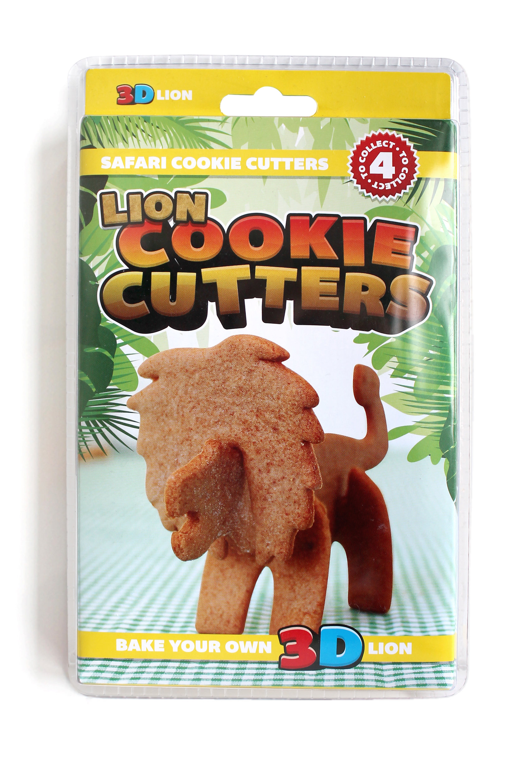 3D Safari Cookie Cutters Content Gallery Bake and assemble 3D Safari