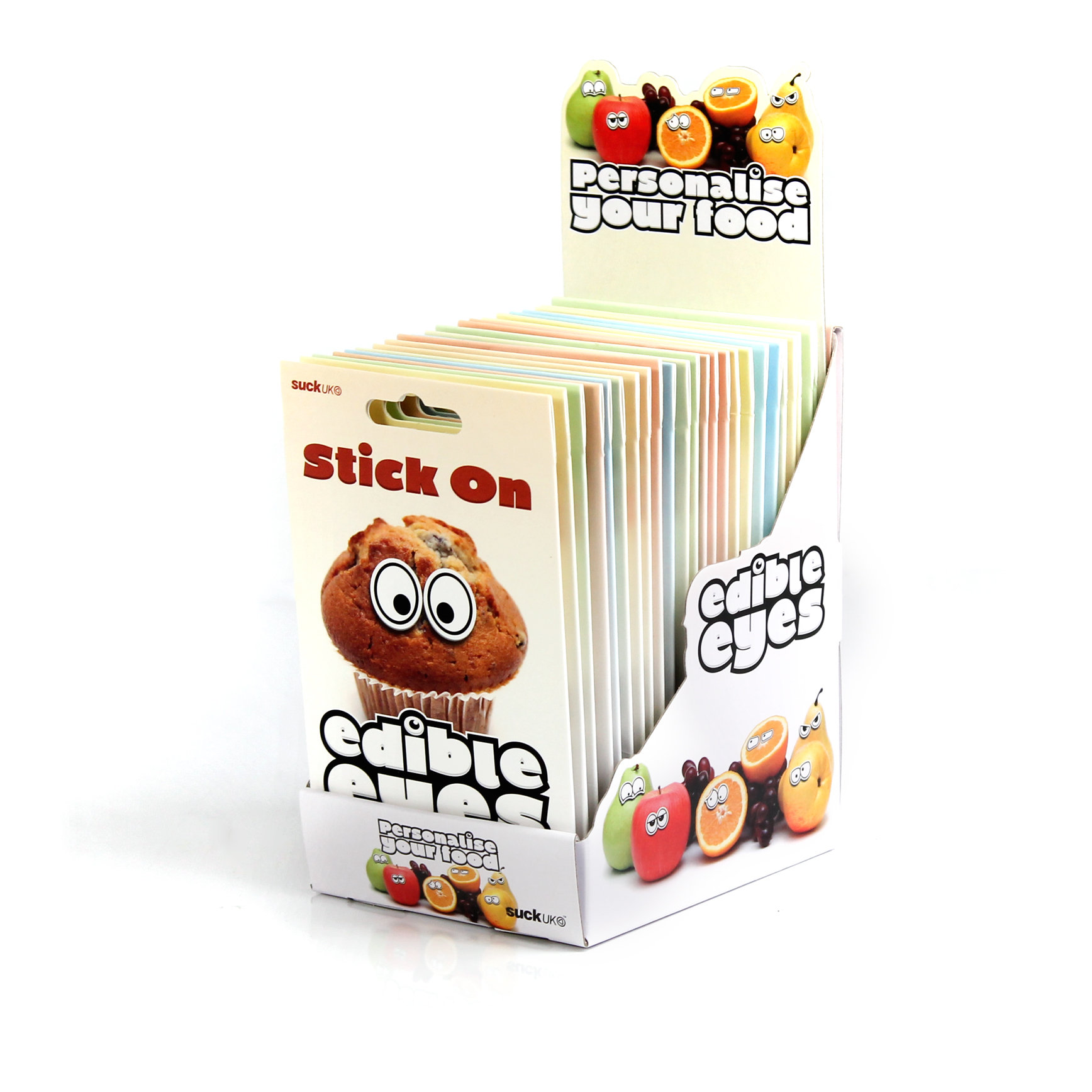 Edible Eyes Content Gallery Stick on to create snacks with character.