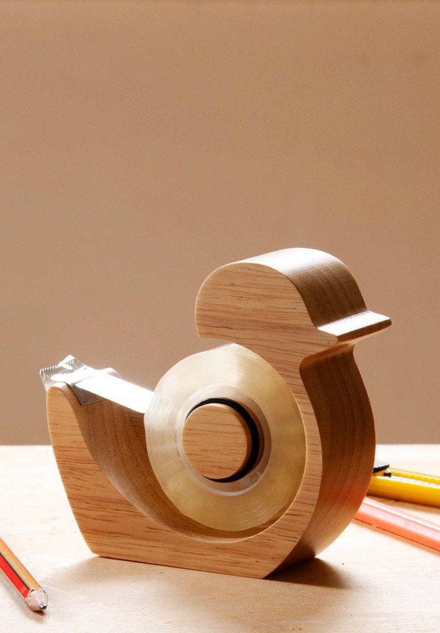 Quack Tape Dispenser Hear the quack when you unwind the tape.
