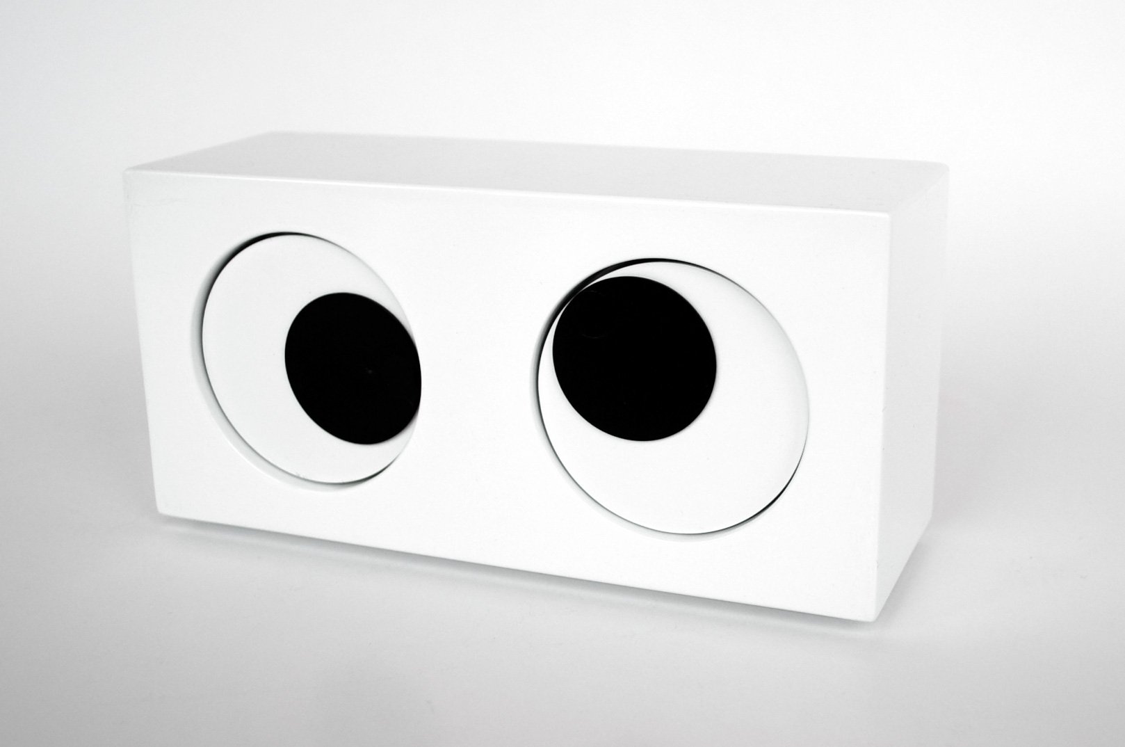 Eye Clock Content Gallery Googly eyes look at the hour and minute.