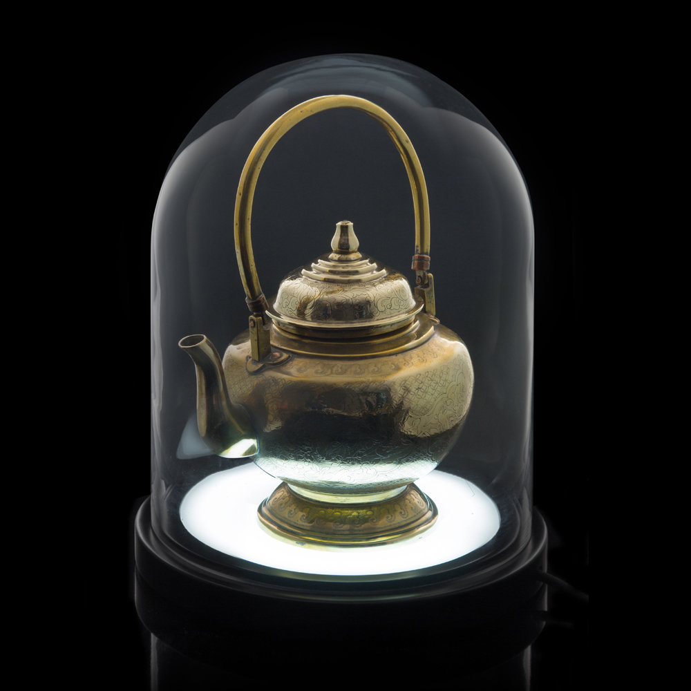 Bell Jar Lamp Illuminate your favourite objects in a glass case.