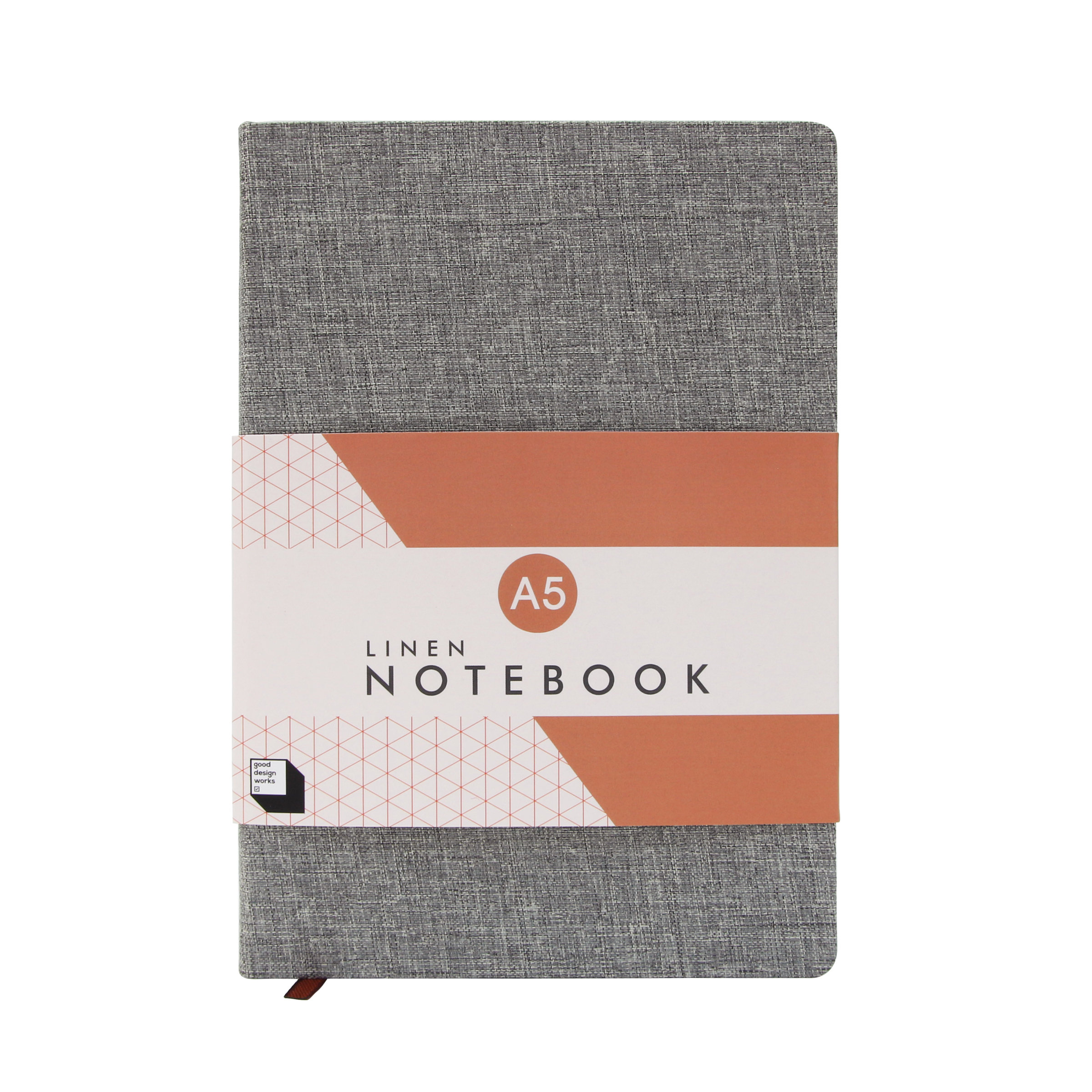 Linen Notebook Cloth bound hardback notebooks.